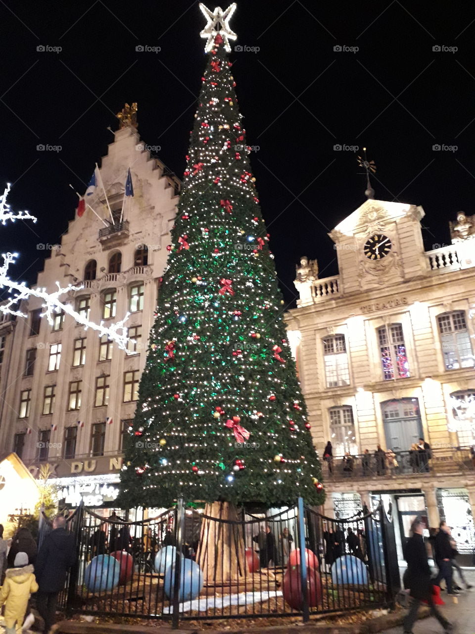 sapin géant de noël