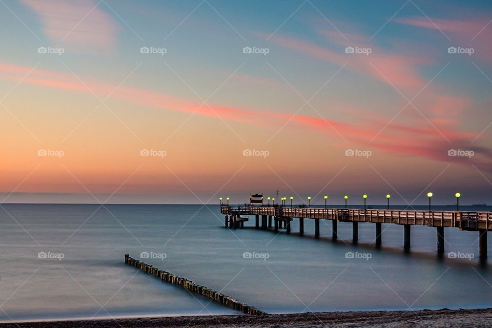 Sunset at Heiligendamm
