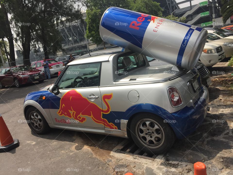 Red Bull car