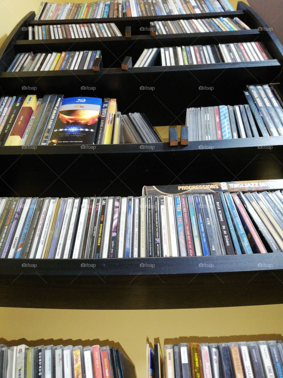 CD and DVD collection
