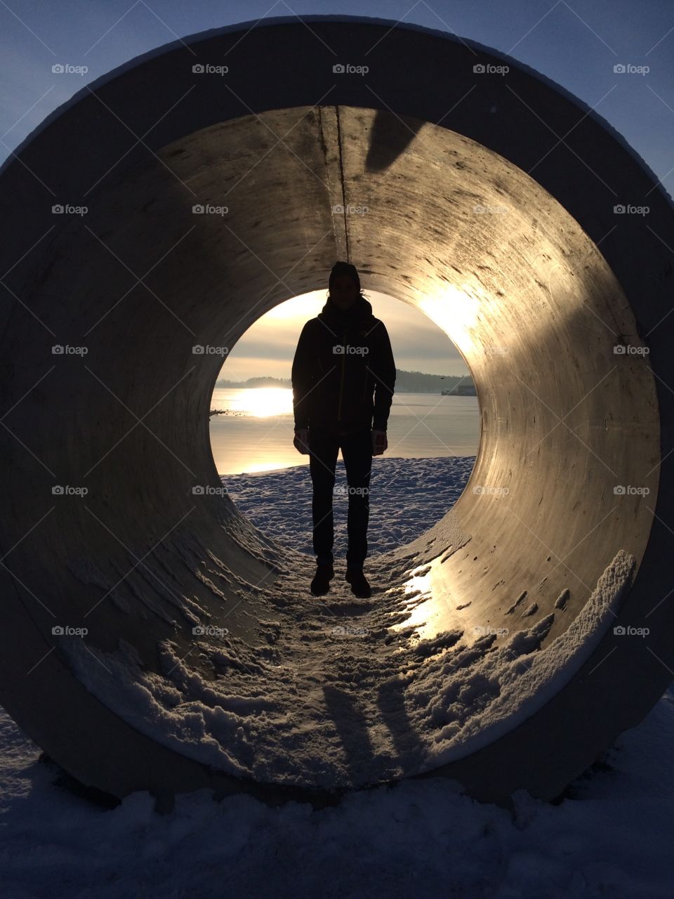 Silhouette in Norway