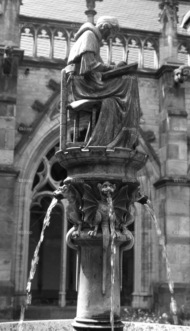 Priest Gothic Fountain