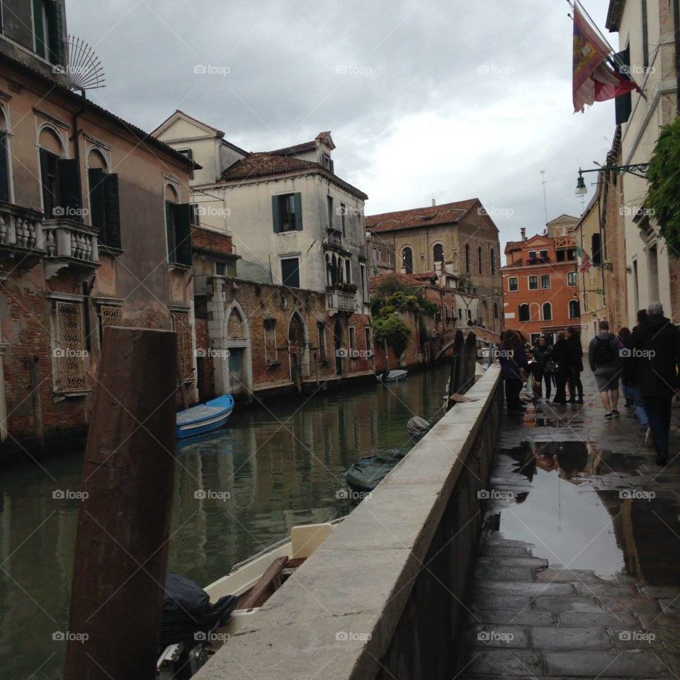 a Venetian canal off the beaten track