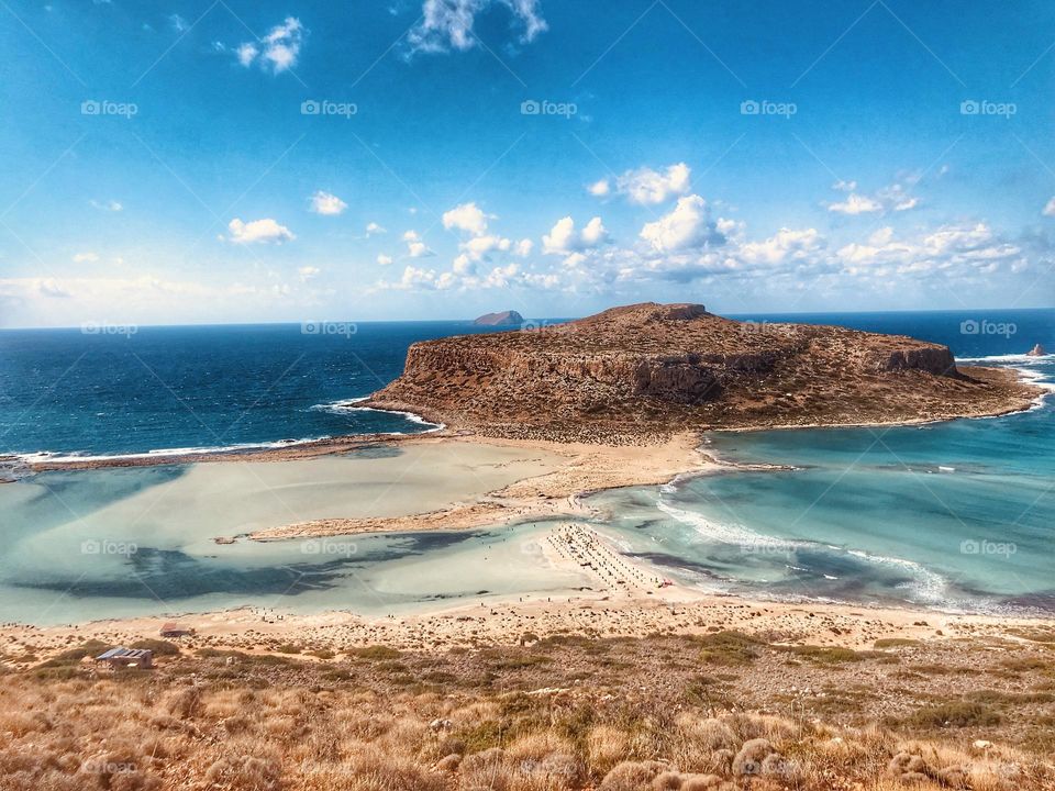 Crete . Balos beach