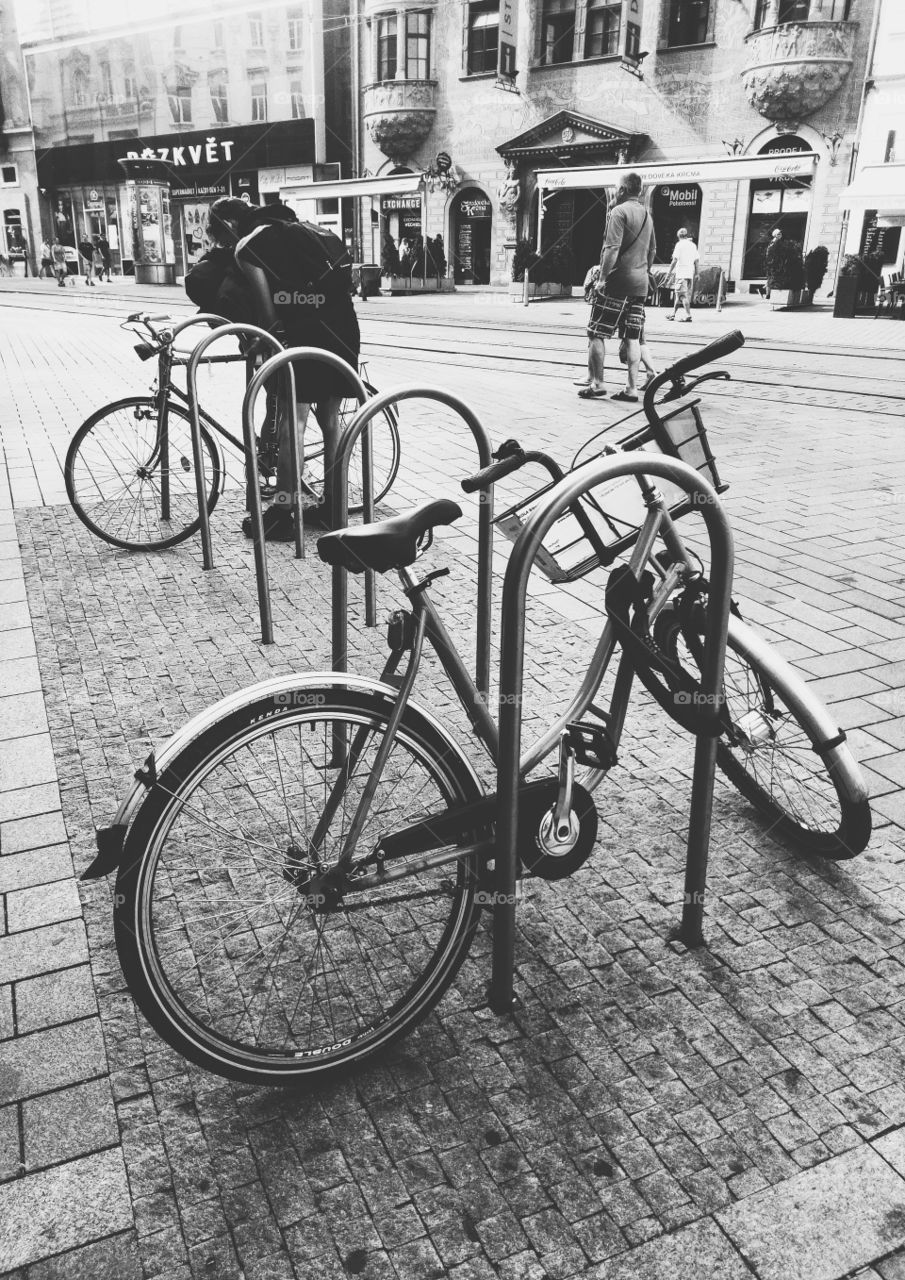 Take a bike ride through the city