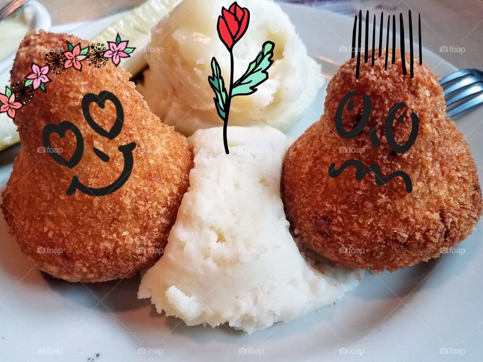 Humor at dinner time..