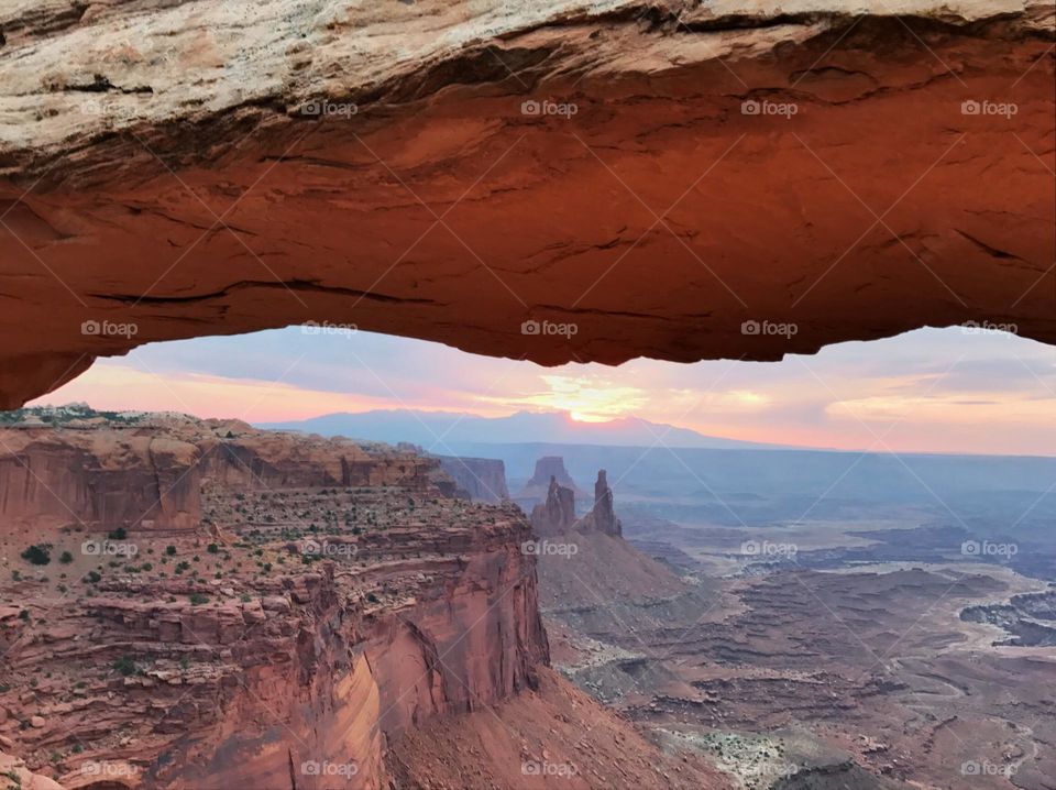 Sunrise at Mesa Arch