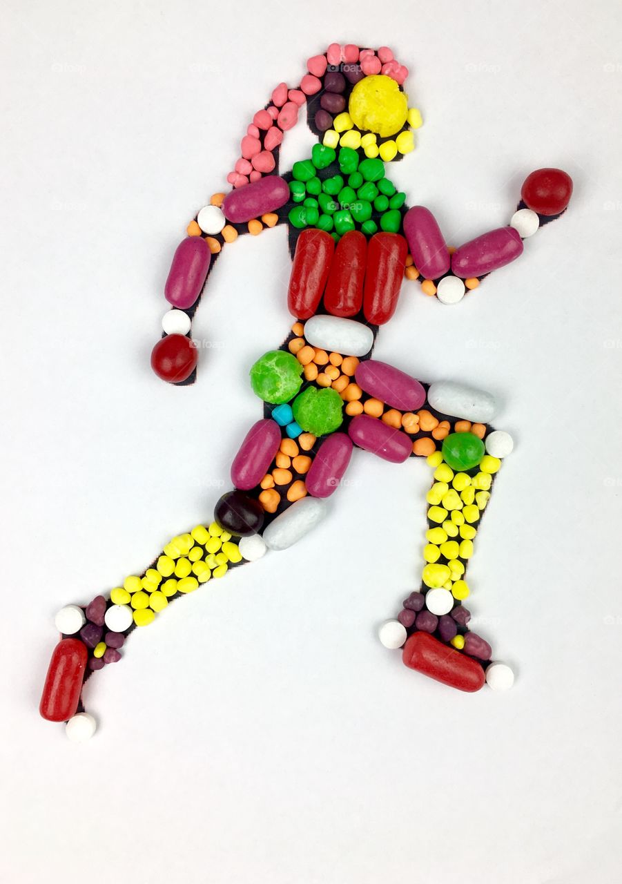 Running on candy