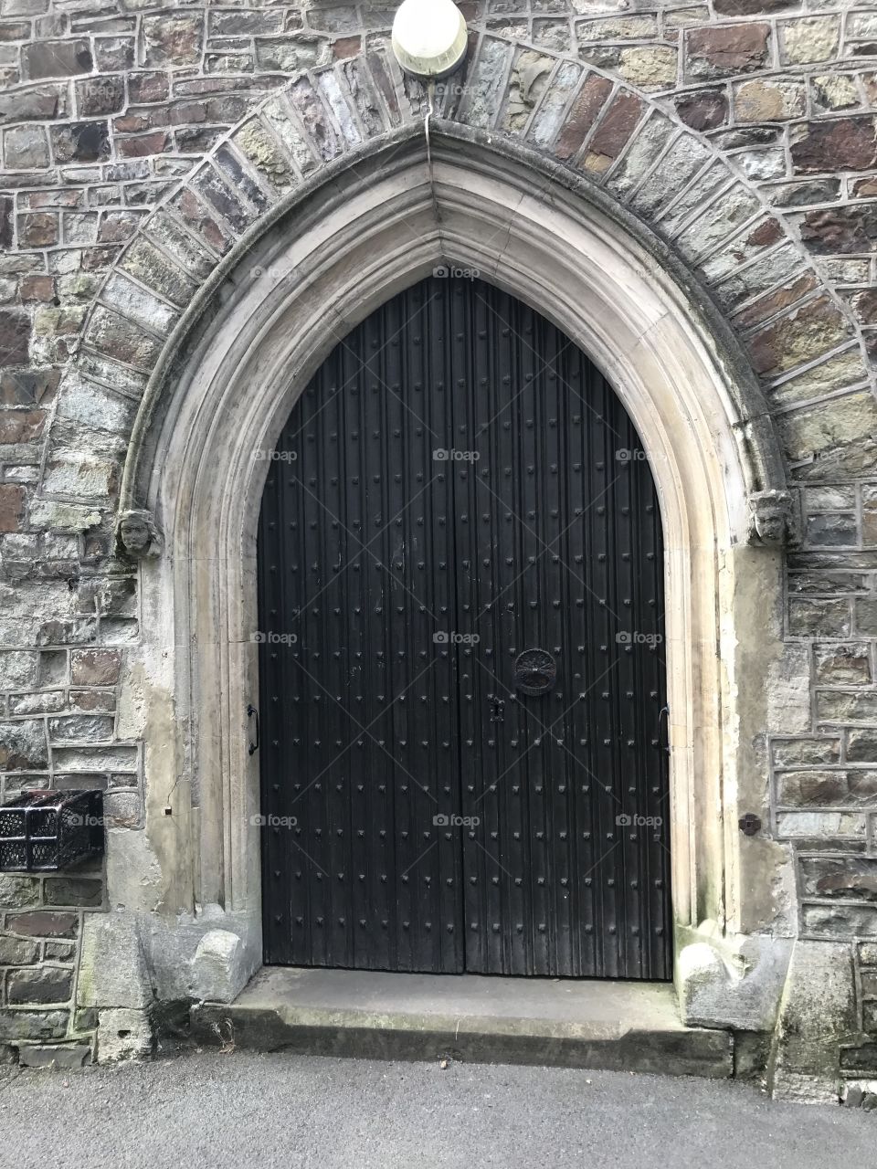 A beautiful main entrance to Barnstaple Parish Church the brickwork is wonderful, the attention to detail.
