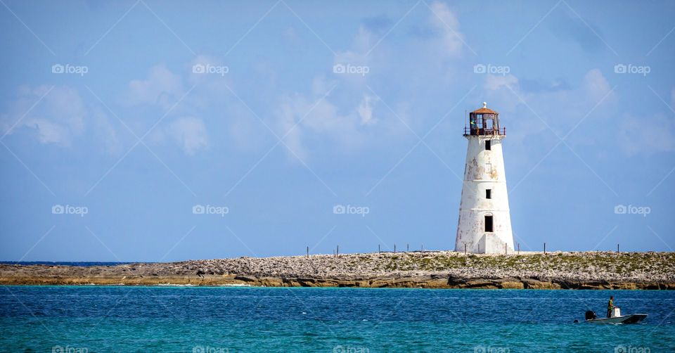 Lighthouse in The Bahamas