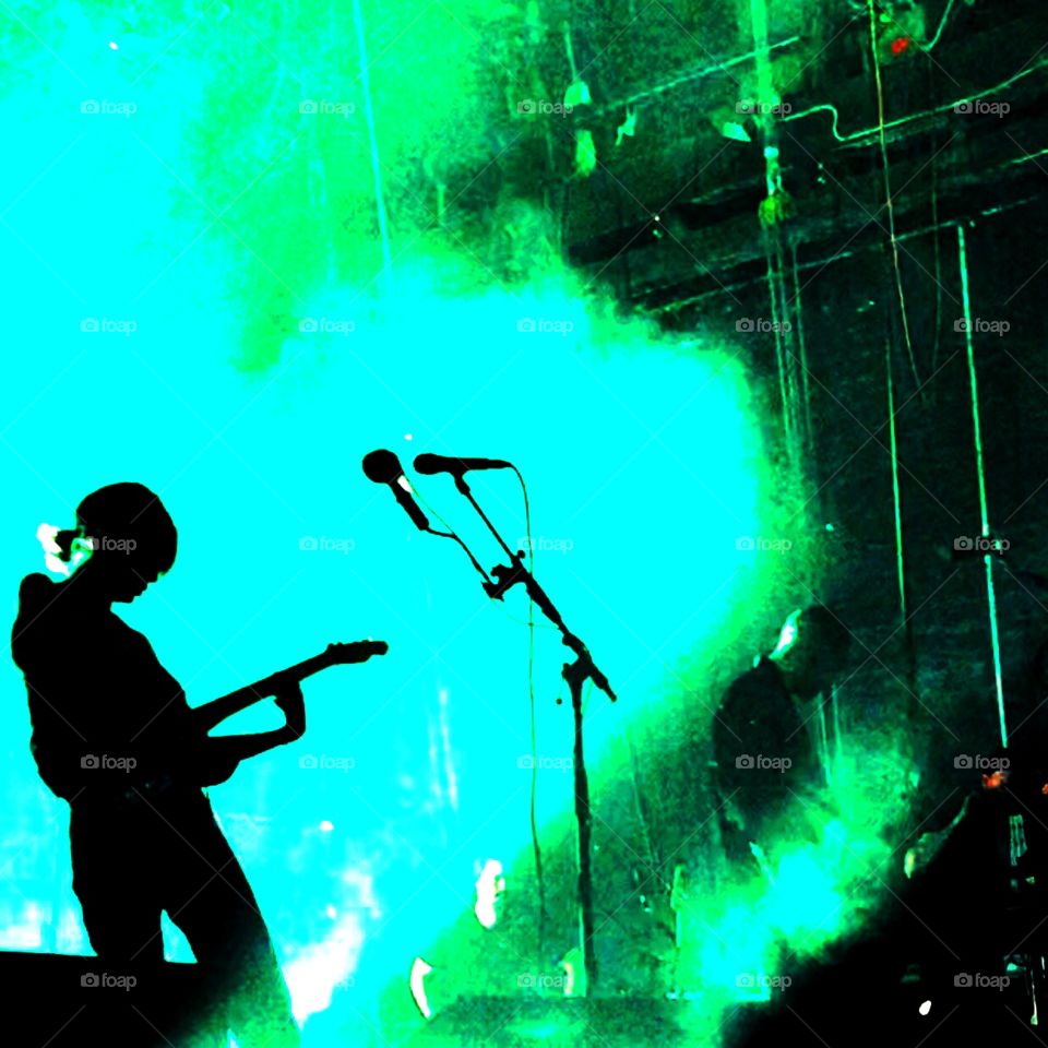 Live Music Concert silhouette 