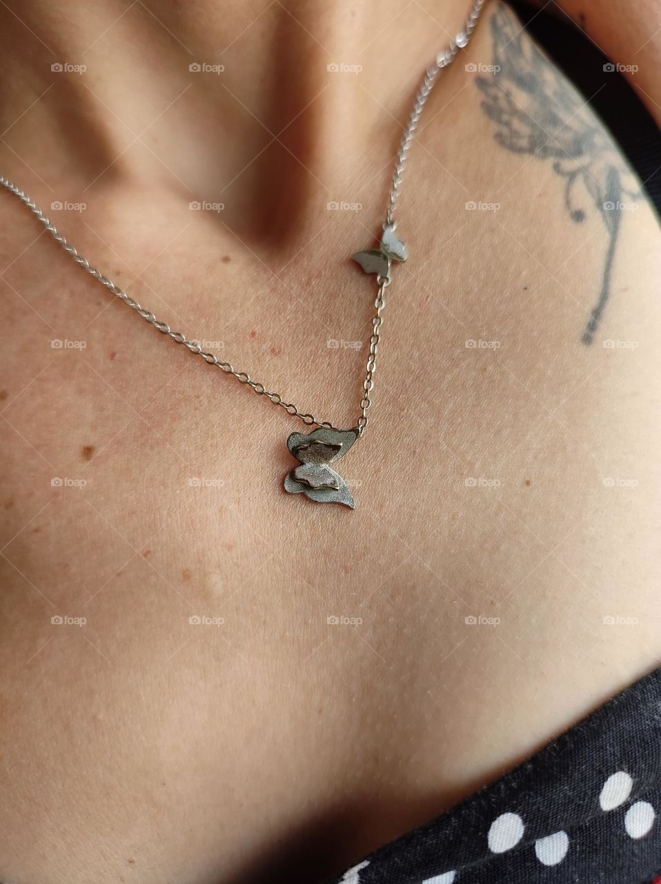 Sterling Silver Butterfly Necklace