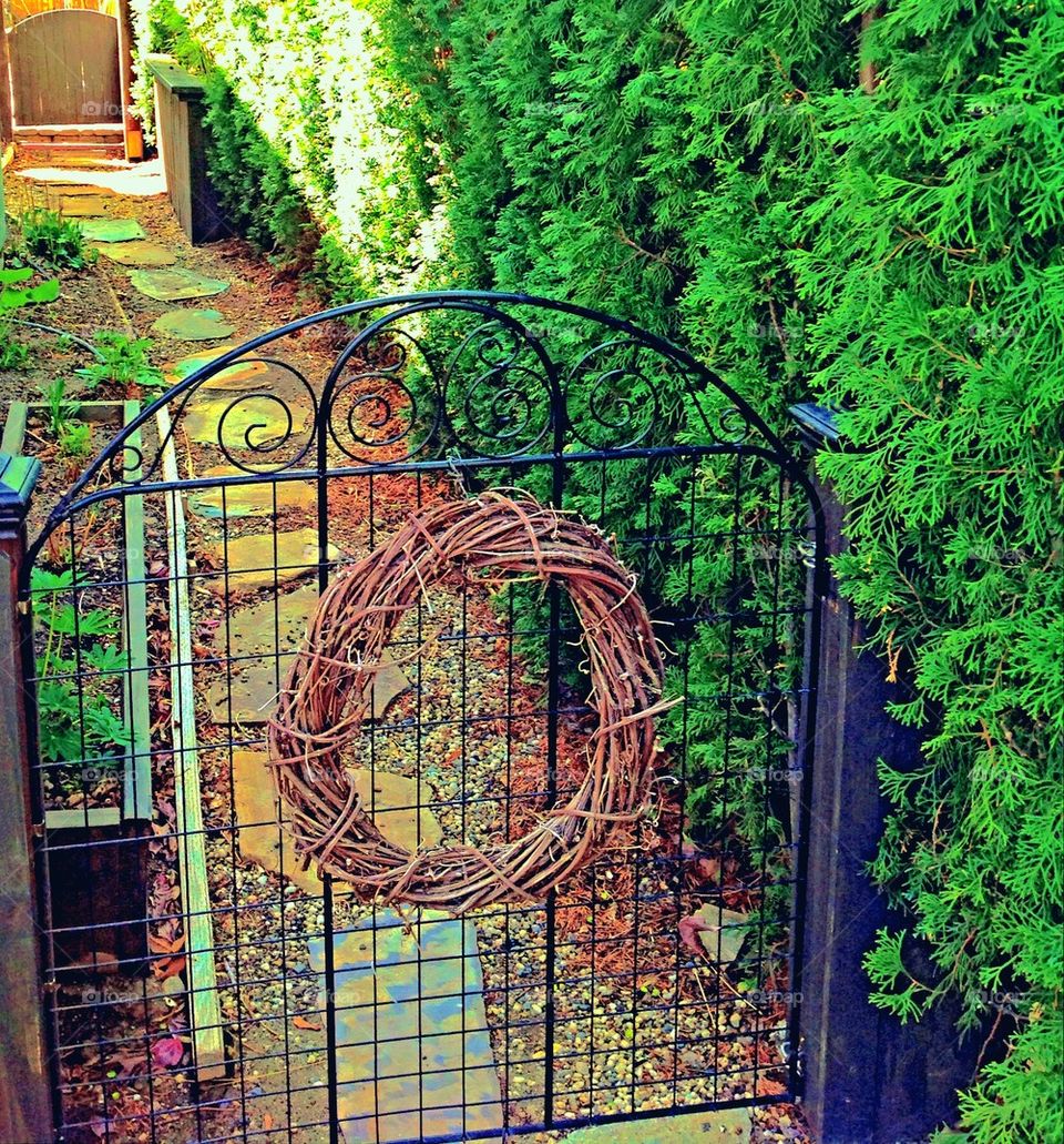 Gateway to a mysterious garden