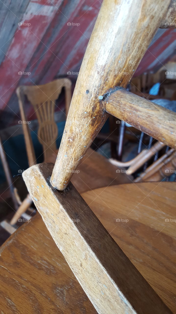old wooden chairs