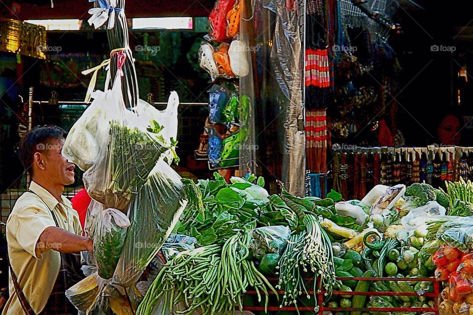 Veg seller