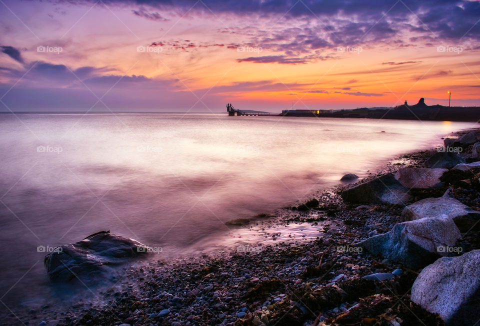 Salthill after sunset