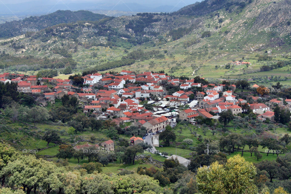 Portuguese rural village