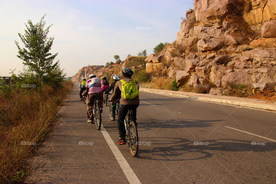 Road biking with cycles