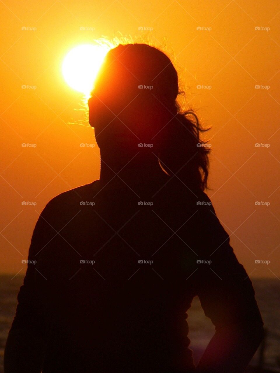Sunset silhouette 