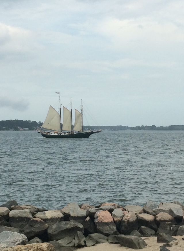 Boat on York River 