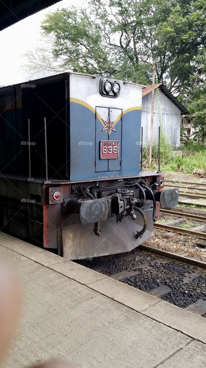 Loco srilankan railways