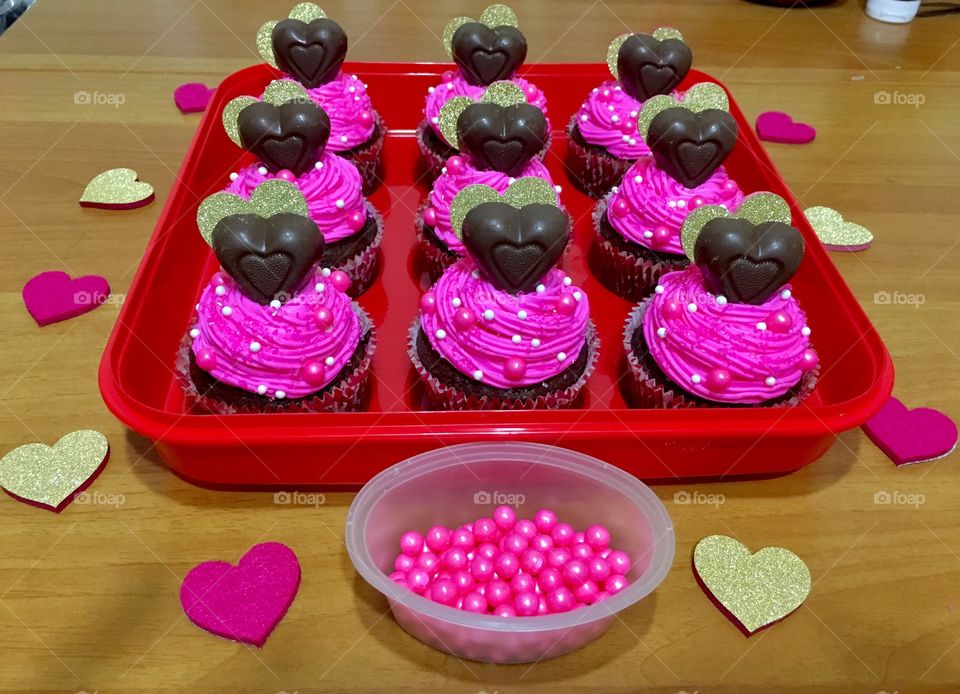 Valentine's Cupcakes 