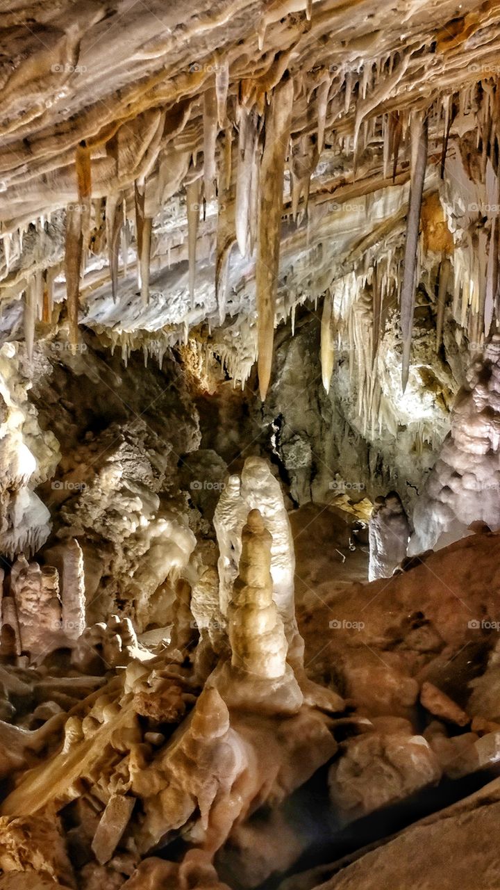 Drip by drip over meliniums create this underground garden of magical formations.