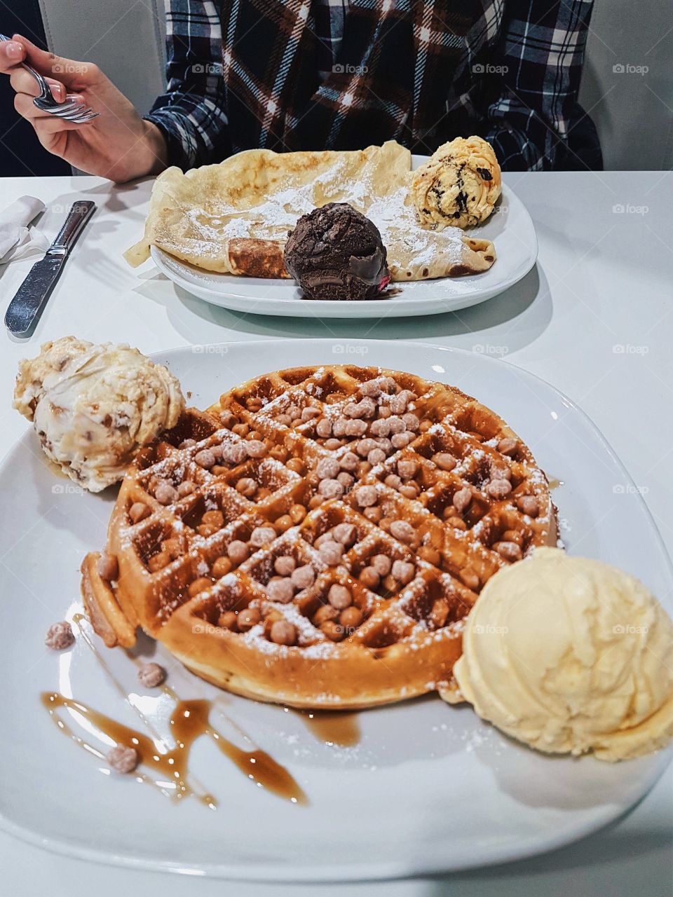 Waffles in Belgium 🇧🇪 