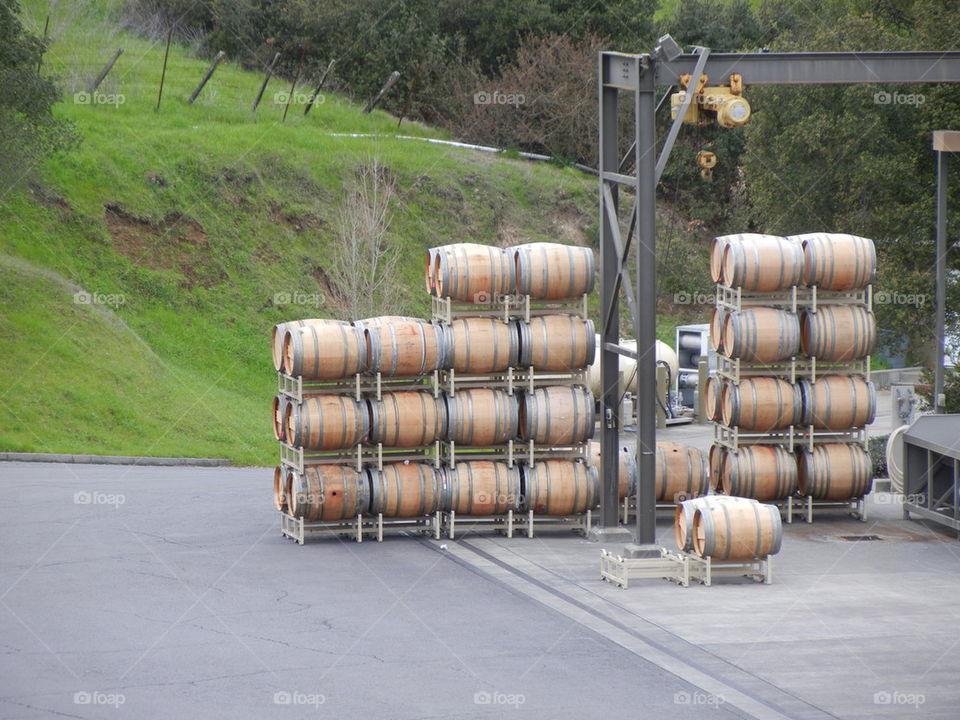 oak barrels