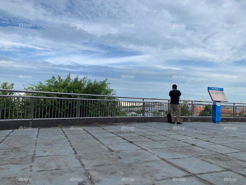 Scenery from top of the hill