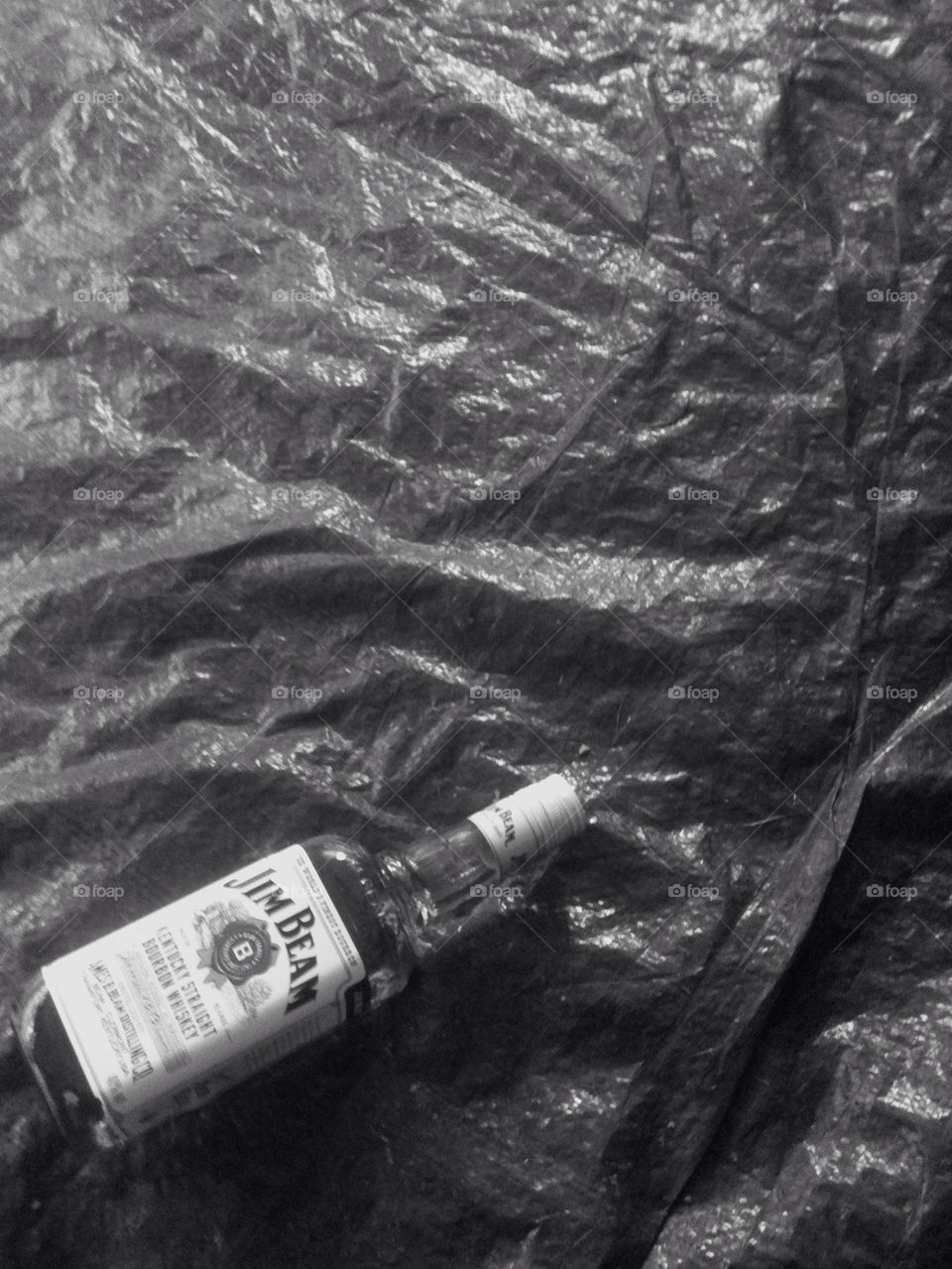 glass floor bottle whiskey by gregmanchester