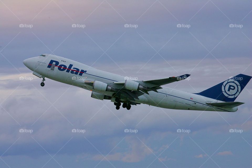 POLAR CARGO B747-400 LAX