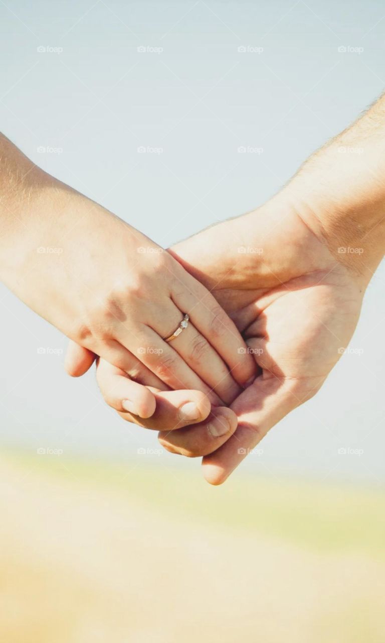 new couple hand ladies and gents give promise to with us