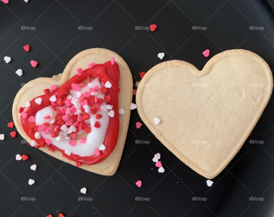 Valentine’s Day cookies 
