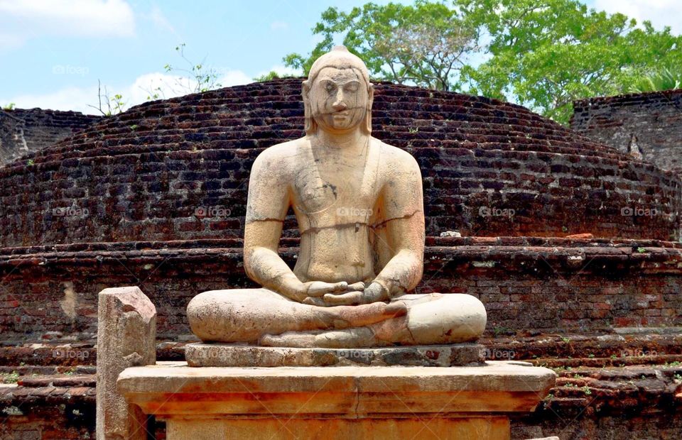 Sri Lankan Gal Vihara. Polonnaruwa.