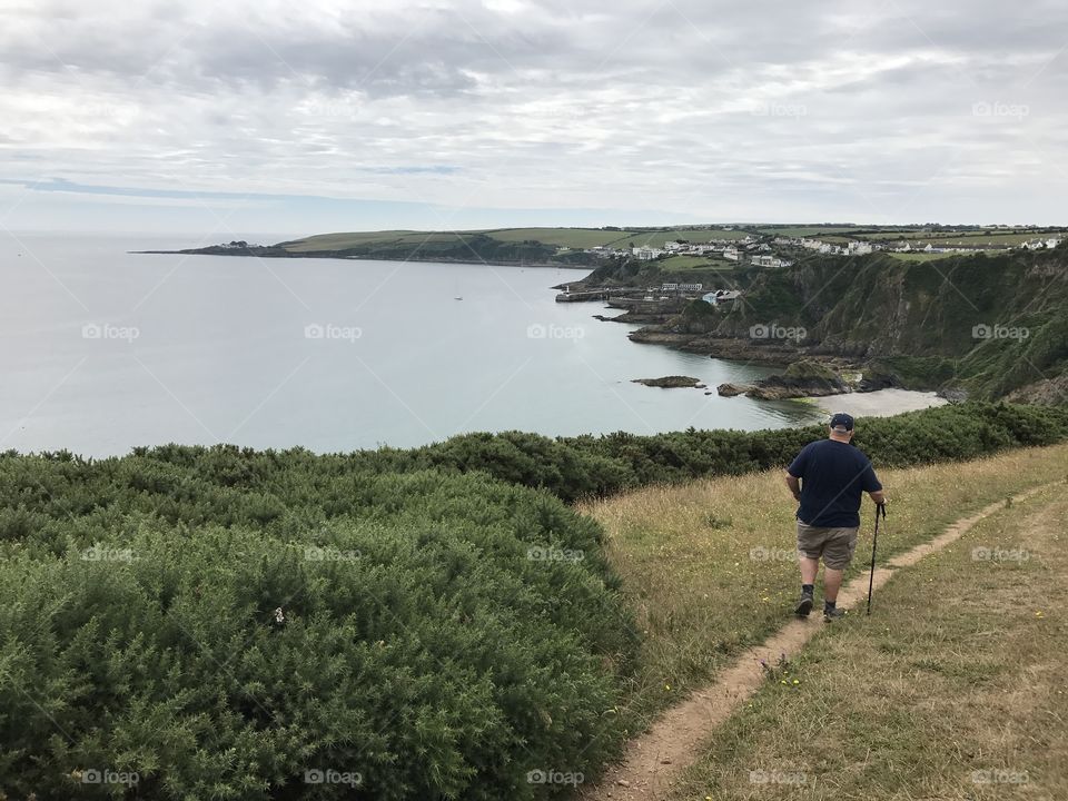 Coastal walking