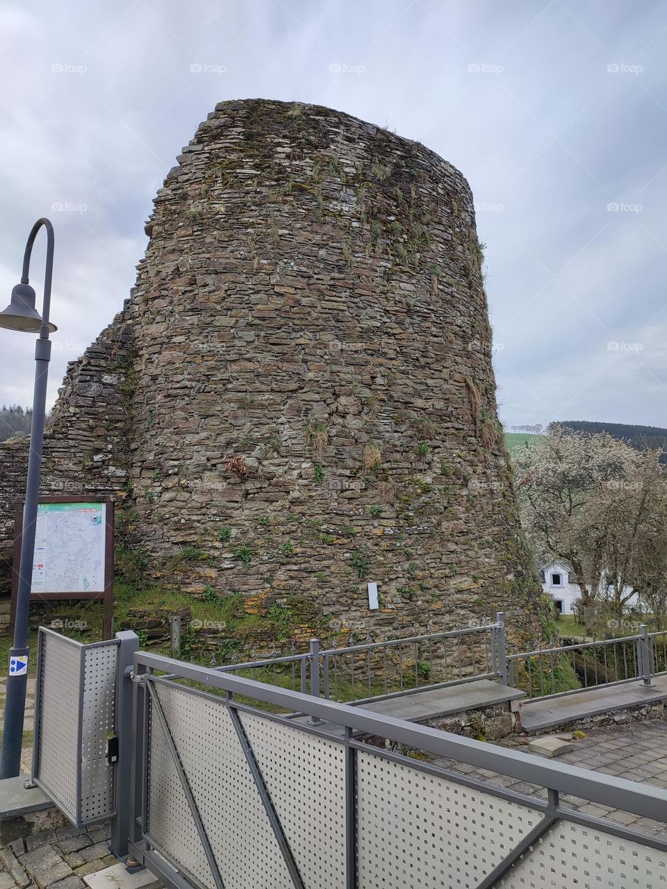 castle of Burgreuland, dating from 1625.
