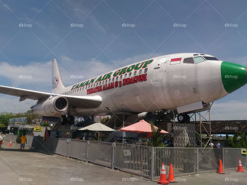 Plane in Klaten