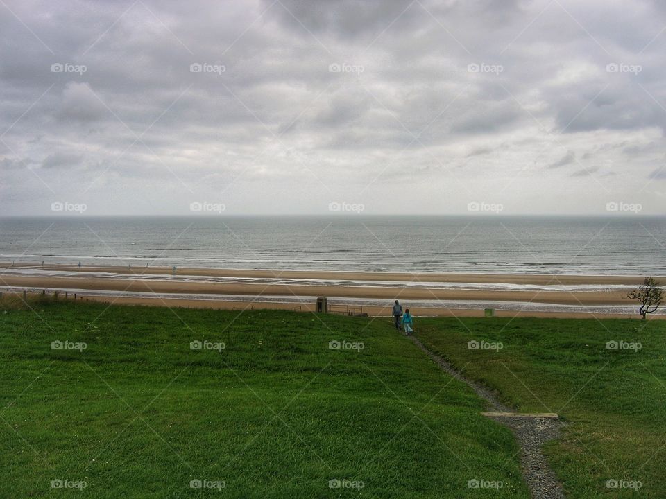 Omaha Beach, Normandy, France
