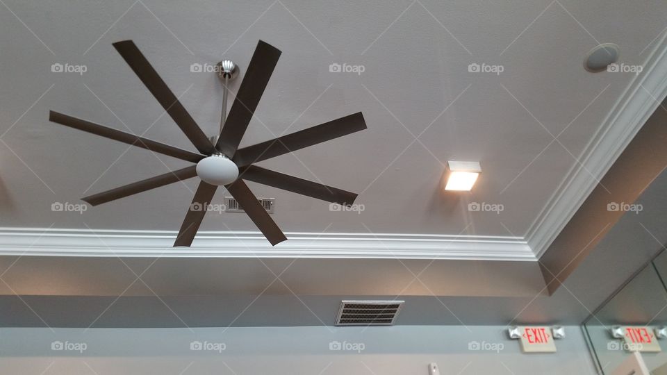 Ceiling fan area
