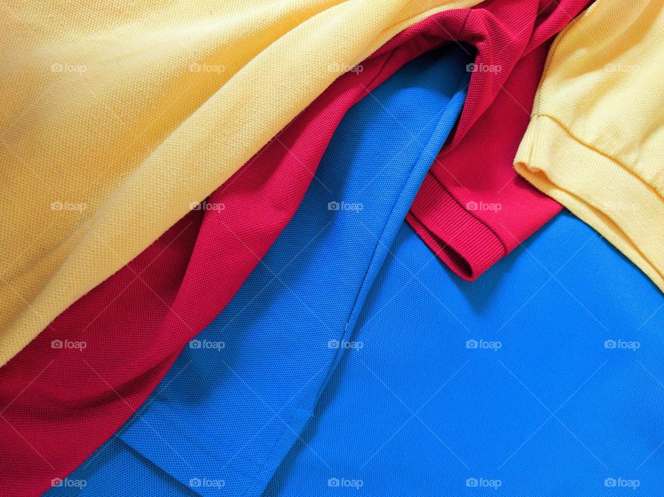 beautiful mix of three blouses same style every blouse different colour than other