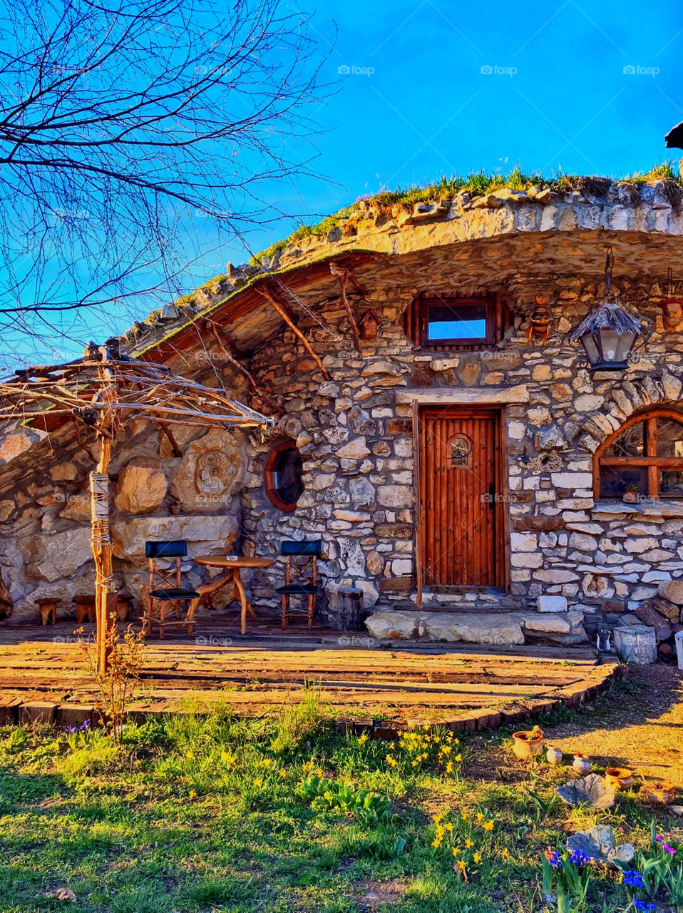Stone houses - Lukovit, Bulgaria