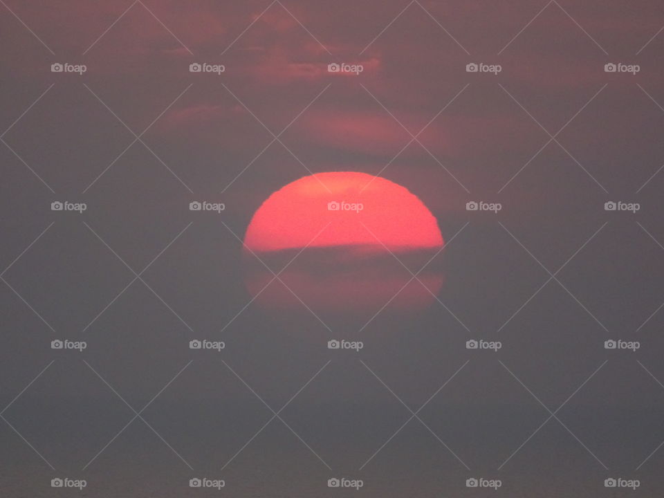 Greece Santorini Sunset. Greece Santorini Sunset