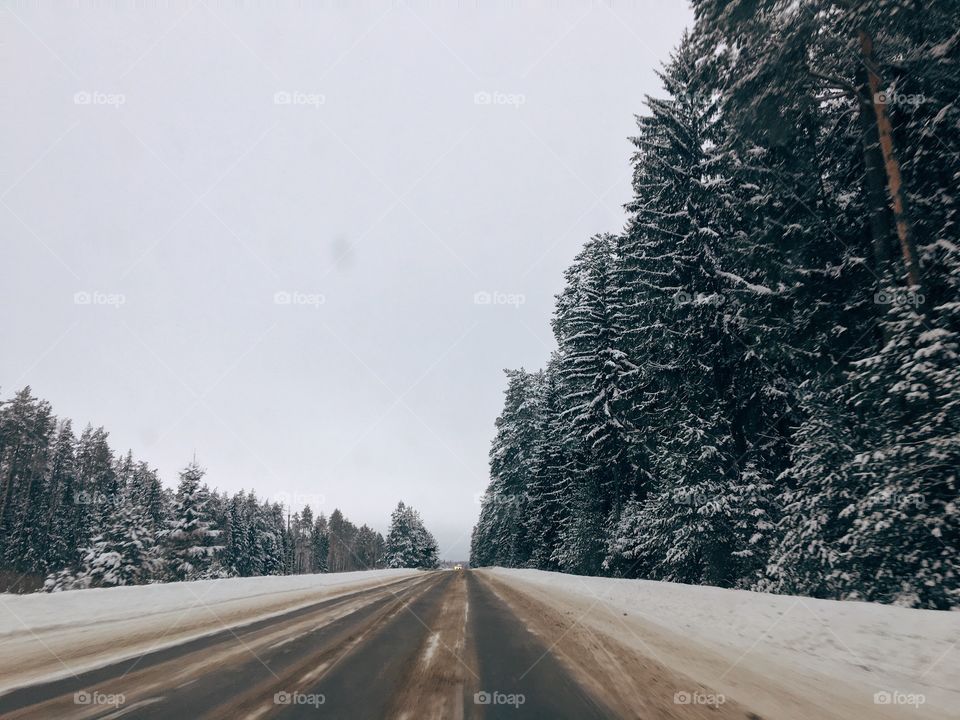 Winter road trip