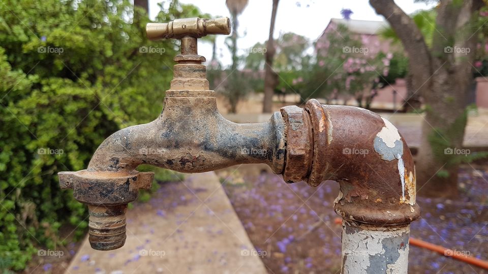 old faucet