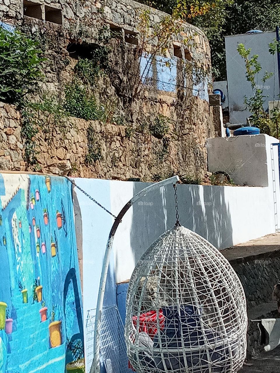 Chefchaouen city in morocco