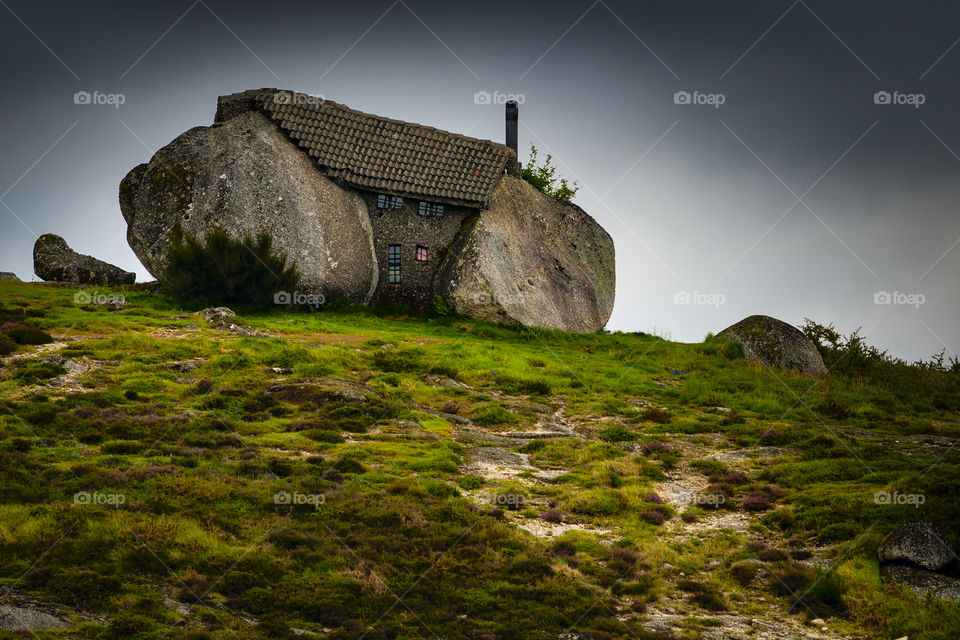 Unique stone house in Portugal 
