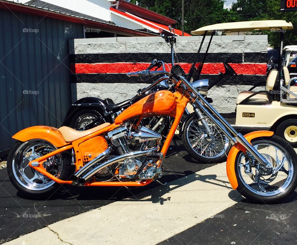 Orange Crush Bike