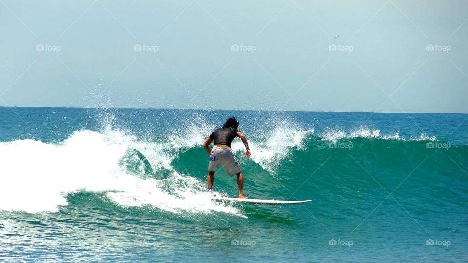 surfer in Bali
