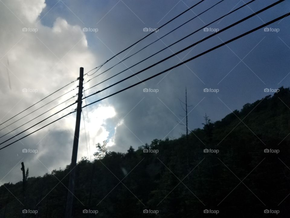 Wire, Electricity, Voltage, Danger, Sky